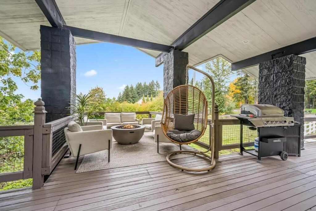 22 Acres Home With Hot Tub Minutes From Ilana Casino Ridgefield Exterior foto